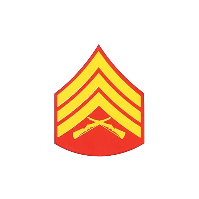 USMC E-5 SGT. Decal - Veteran Owned Business