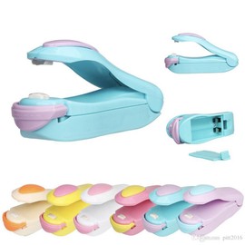 Unbranded Mini Food Bag Heat Sealer Handheld Sealing Machine Food Airtight Storage Saver