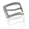 FREDERIC HERMANO Belt Buckle 35 mm Metal Silver Anthracite -