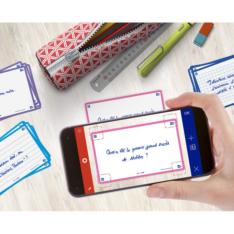 Oxford Flash 2.0 Flashcards A7 75 x 125 mm Blanco
