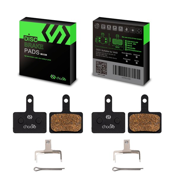 Chooee brake pads for Shimano B01S, disc brake pads for