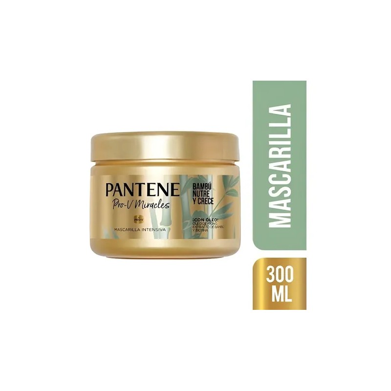 Mascarilla Pantene Pro Bambu 300