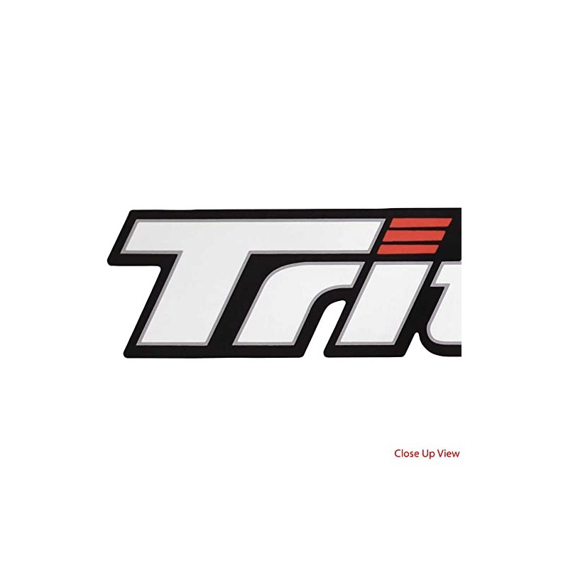 Triton Boat Graphic Decal 209782 | Sticker Red White Vinyl