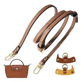 Mini Bag Strap for Longchamp, Punch-Free Adjustable Buckle Design Suit For longchamp mini bag strap, Leather Longchamp Strap, No Punching Required Adjustable Buckle Design Suit