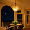 Surpars House Crystal Chandeliers,Modern Golden Chandelier, 6 Heads Ceiling Light