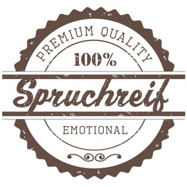 Spruchreif · großes Schieferherz mit Gravur · Schiefertafel mit Kordel zum Aufhängen · Wanddeko mit Sprüchen · Geschenkideen für Männer und Frauen