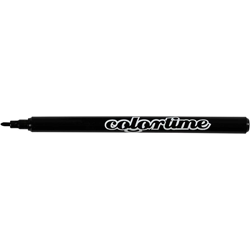 Colortime 18-Piece Marker, Black