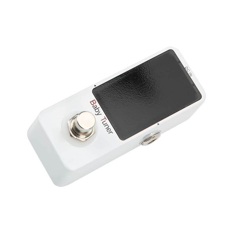 Mini Pedal Tuner Monoblock Chromatic Tuning Effect for Electric Guitar