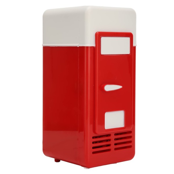 Mini Fridge for Bedroom, Portable Low Noise USB Fridge Cooler
