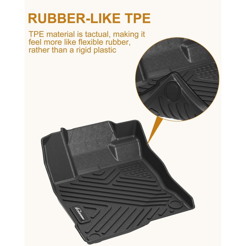 COZONY Floor Mats for 2023 2024 Honda Accord (EX LX),