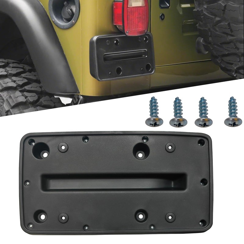 KYYET Rear License Tag Plate Frame Bracket Holder Compatible with