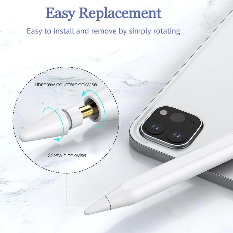 LYSYOL Pencil Tips 5-Pack | Precision Nibs for 1st/2nd Gen