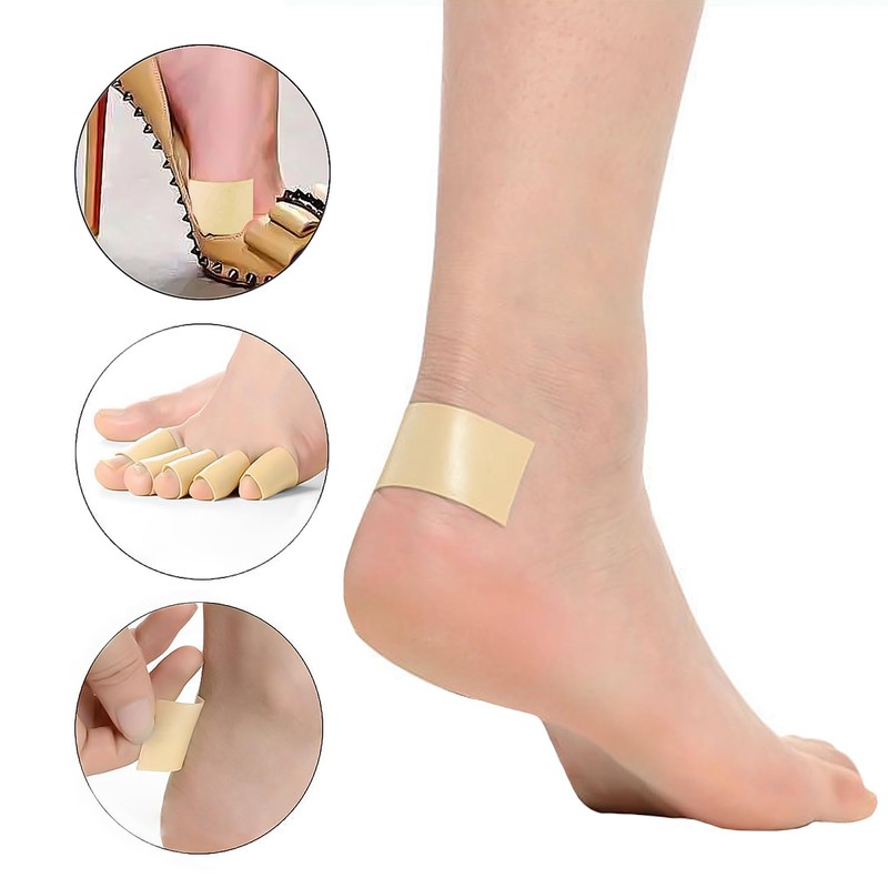 16 Pieces Rubber Bands, Feet Tape Protective Tape, Anti Blister