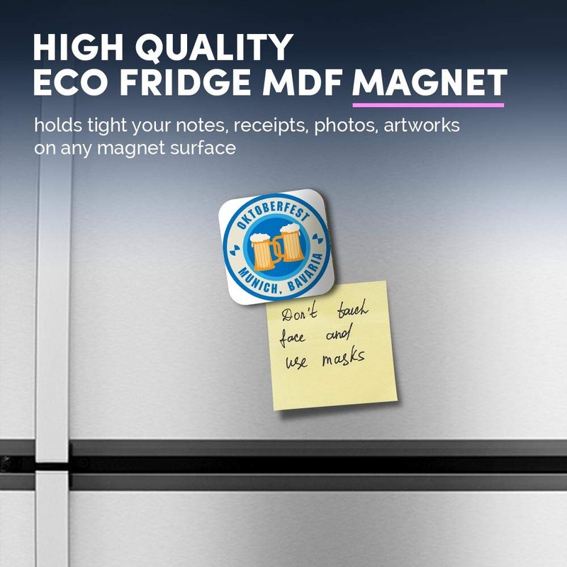 1 x Square MDF Fridge Magnet - Oktoberfest Munich Bavaria