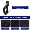 Lemecima 4 Pcs Heavy Duty Magnetic Hook, Magnetic-Tool-Holder, Magnetic Garage