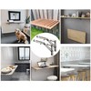 JJ Boom Shelf Brackets, L-Shaped, Stainless Steel, Folding Shelf, Hardware,