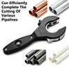 Ratcheting Tubing Cutter, Copper Pipe Cutter, Ratcheting Pipe Cutter 5/16"