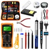 Soldering Iron Set, 60 W LCD Soldering Iron Adjustable Temperature