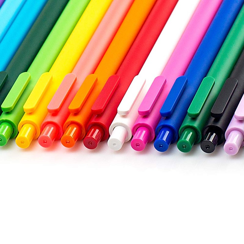 KACO Soft Touch Retractable Gel Ink Pens 0.5mm Fine Point