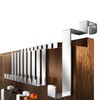 4smile Door Hooks Inside Made of Stainless Steel, Set of