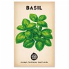 The Little Veggie Patch Co Basil 'Lge Sweet Genova' Heirloom Seeds, 1 pack