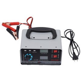 Jiabailie Car Battery Charger Automatic,Heavy Duty Car Truck Battery Charger,12V/24V 30A 400W Automatic Pulse Repair Trickle Smart for Motorcycles,Vans,Trucks