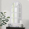 Sintosin Rustic Arched Window Pane Mirror 20 X 36 Inch,