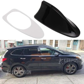 KEEPDSGN Shark Fin Auto FM & AM Radio Signal Antenna Aerial Signal For Hyundai Santa Fe