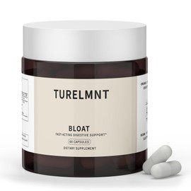 Komxsum Enzimas digestivas para aliviar la hinchazón de acción rápida, cápsulas naturales para aliviar la hinchazón, gases y la indigestión, 60 unidades