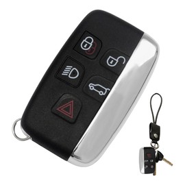 5 Buttons Car Key Fob Cover,For Range Rover Evoque Key Cover,For Range Rover Key Fob,For Range Rover Key Cover,For Jaguar Xf Accessories,For Jaguar XE XJ XJL XF Remote Key Case Shell