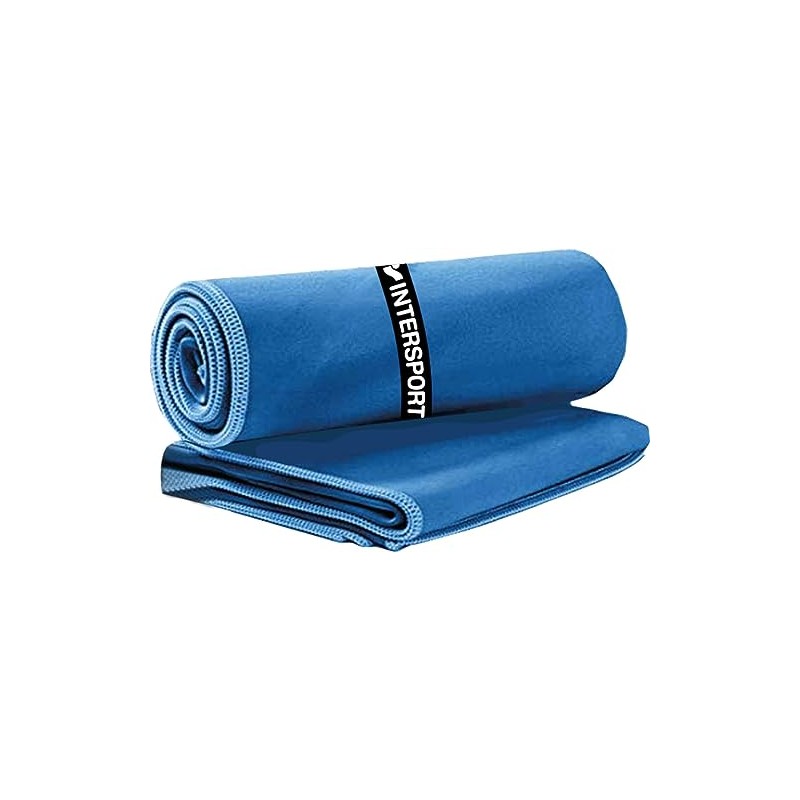 INTERSPORT Unisex - Adult Towel-4100556 Towel, Blue, One Size