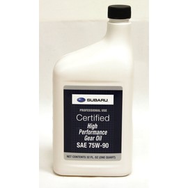 Subaru 75W90 High Performance Gear/Transmission Fluid-1 Quart