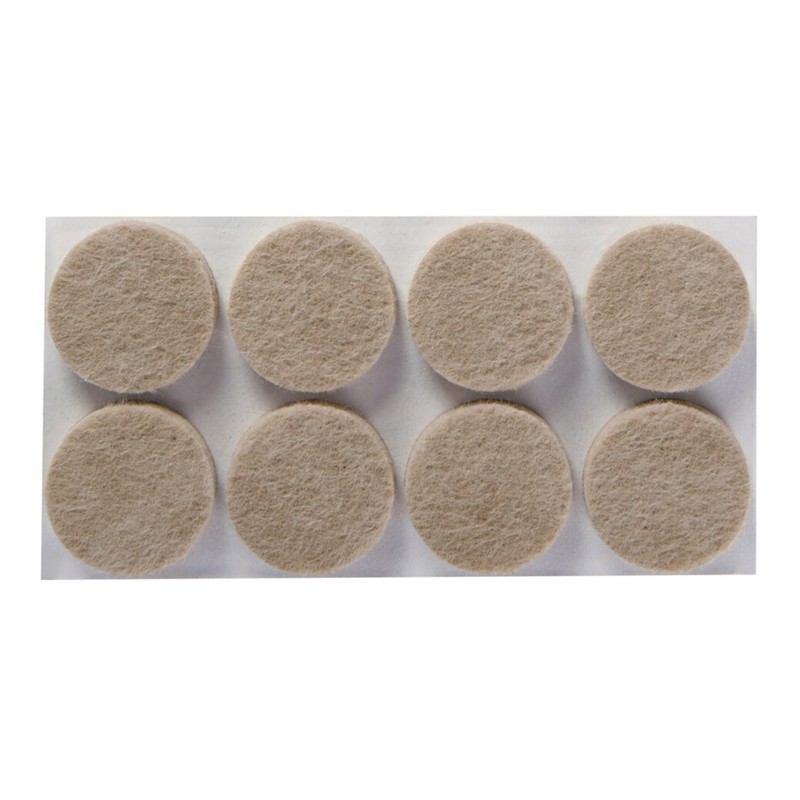 Scotch Felt Pads 32 PCS Beige, Felt Furniture Pads for
