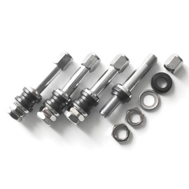 Griplow 90 Degree Valve stem Size 2.36'' (60mm) for JDM, Euro, US 1 2 3 Multi-Piece Wheels Rim Cap tire (gw60)