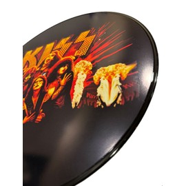 Kiss - Band Photo Picture Disc - Real Vinyl 12" - Upcycled Wall Art