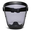 얼굴 전체 커버 안면 투명 보안경 페이스쉴드 밴드형 Full Face Cover Transparent Safety Glasses Face Shield with Band