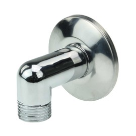 Sanixa GO1315 Wall Connection Elbow Chrome-Plated Brass Connection Shower Hose Wall Connection Shower Wall Elbow