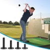 PATIKIL Rubber Golf Tee, 4 Pcs Mix Size Golf Practice