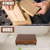 Wooden one Step Stool- Solid Pine Wood Step Riser with