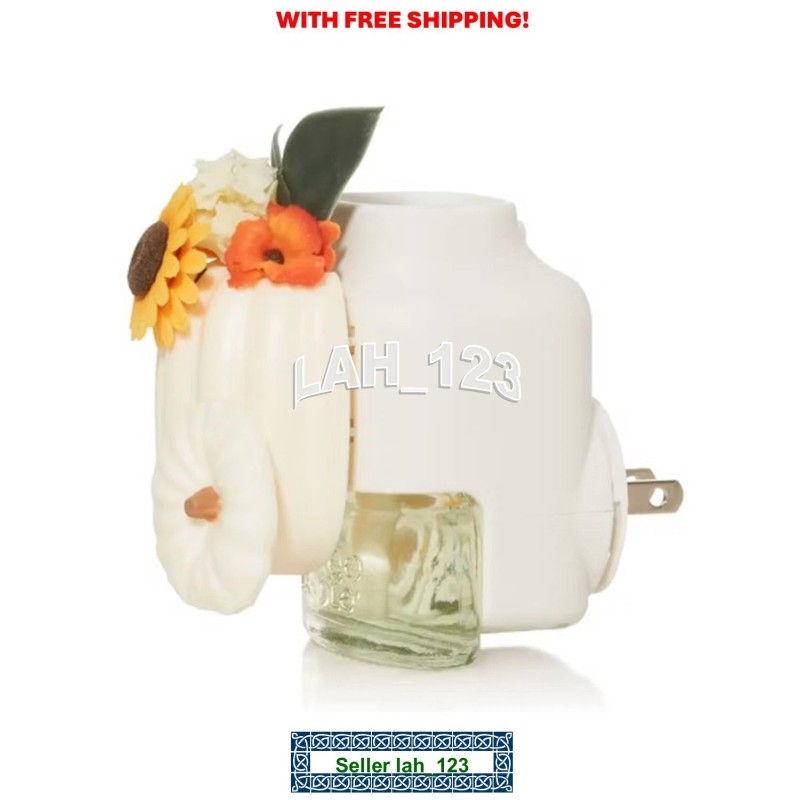 Yankee Candle AUTUMN FALL WHITE PUMPKIN ScentPlug Diffuser Plug-In Base