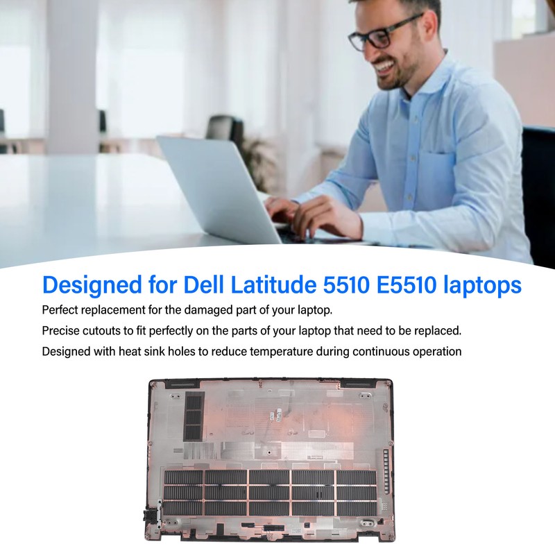 Laptop Bottom Base Case Efficient Cooling Replacement Bottom Case Base