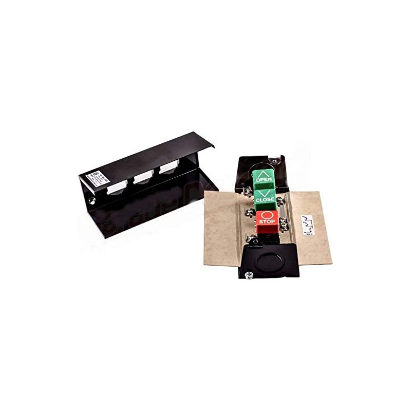 COLIBROX Garage Door Opener 3 Button Wall Mount PBS 3