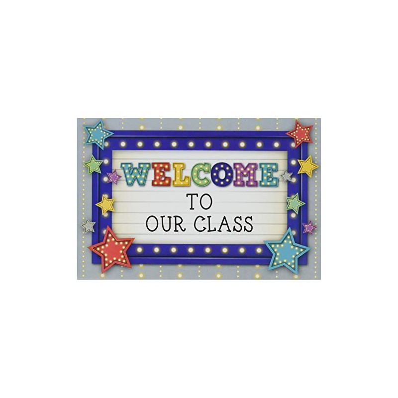Teacher Created Resources Marquee Welcome Postcards, Multi, Model:5486
