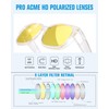 Pro Acme Polarised Men's Sunglasses, Oversized Space Over Glasses Shades
