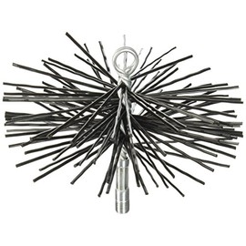 MEECO'S RED Devil 33190 8-Inch Round Poly Chimney Brush