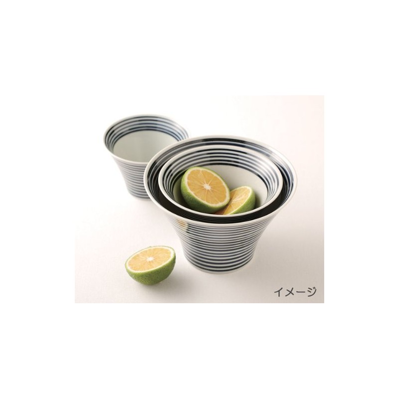 藍駒 トリオいれこ碗 23-03