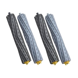 PELLYDA Replacement Parts for Roomba, Replacement Roller Brushes for Roomba 800 & 900 Series 800 850 860 861 866 870 880 890 900 980 985 Robot, Refill Parts with 2 Sets Dirt Suction Brushes