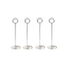 4 Pack 8.66 inch Tall Table Number Holders Place Card