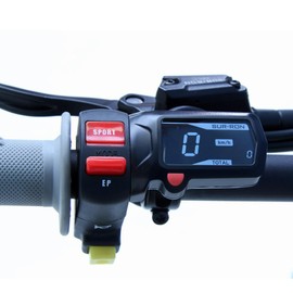 BIUGERCN Motorbike Speedometer waterproof timer tachometer LCD Display Digital Hour for Surron Sur Ron Light Bee X/S