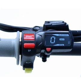 BIUGERCN Motorbike Speedometer waterproof timer tachometer LCD Display Digital Hour for Surron Sur Ron Light Bee X/S